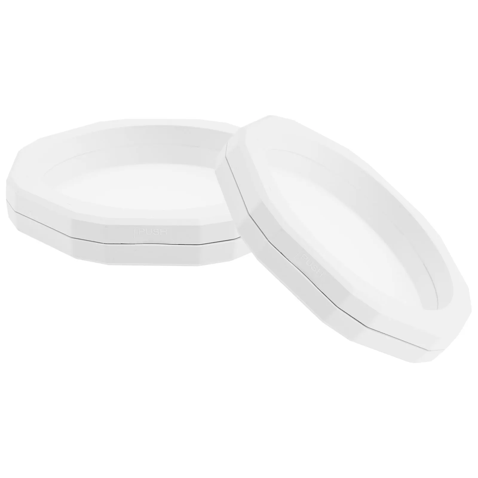 

2Pcs Clear Jewelry Boxes Mini Storage ganizers Durable Plastic Packaging Containers Gifts Bulk Display Accessories