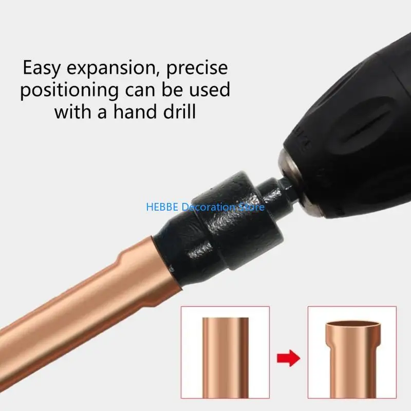 B0KC MultiSize Copper Pipe Expander 6/8/10/12/16/19mm Design For Efficient Tube Expansion In Homes Commercial Cooling Systems
