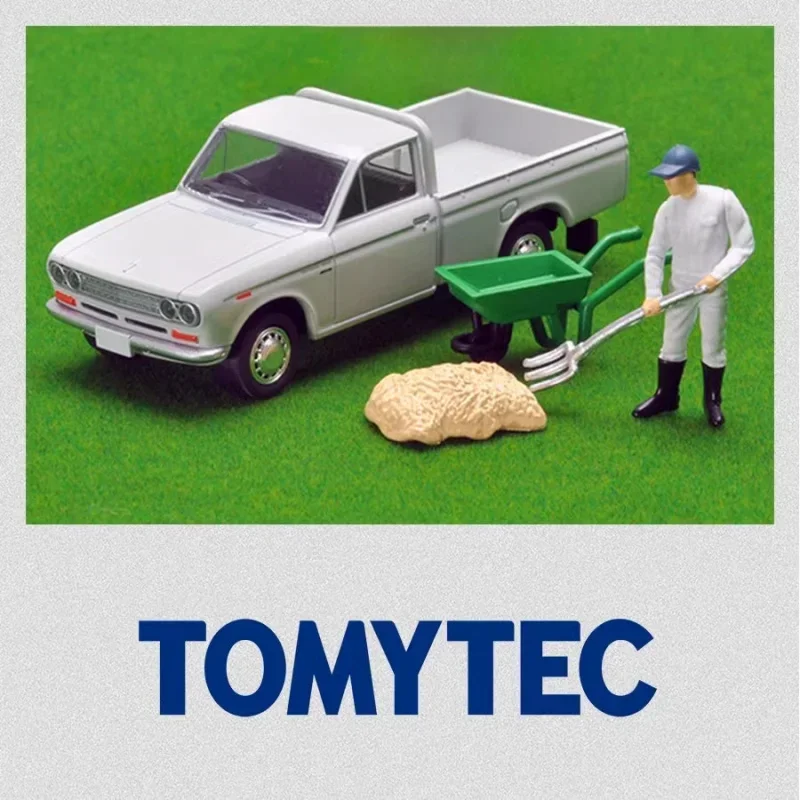 

Модель автомобиля TOMYTEC Domica TLV 1:64 N195c Datsun 1300, литой под давлением статический автомобиль, детская игрушка, подарок, модные аксессуары.