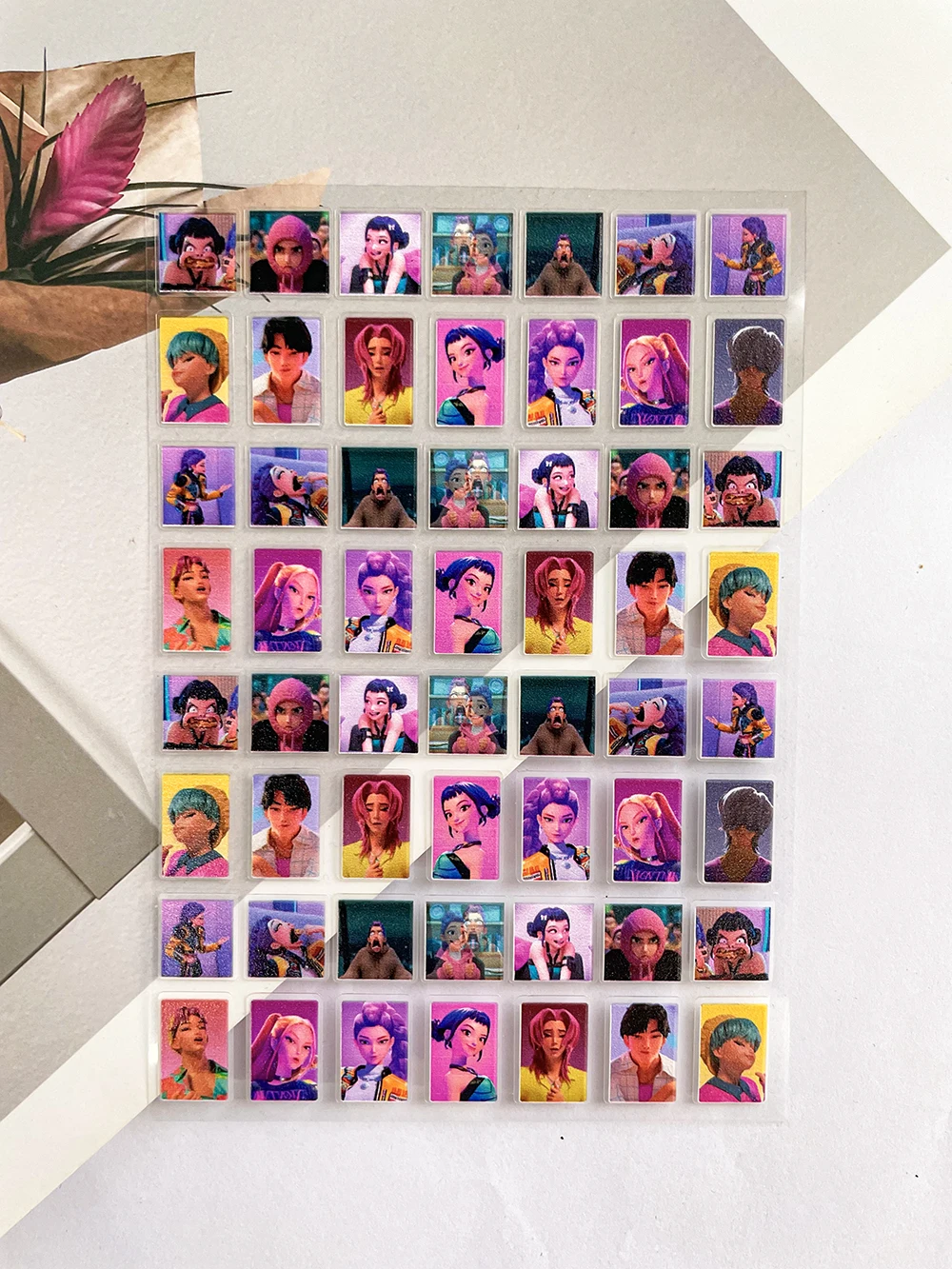 البسيطة الكرتون أنيمي Kpop الصيادين شيطان ساجا بنين الأمتعة العلامات ملصقات مسمار الفن مقاوم للماء Diy بها بنفسك Loptop سكيت الغيتار ملصقات