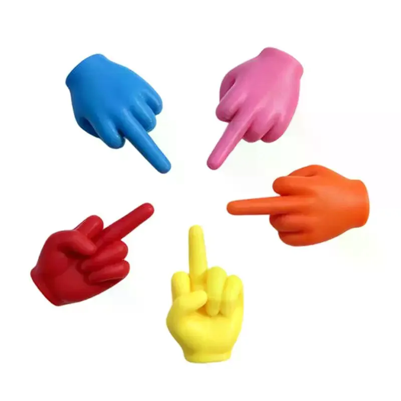 3D Printed Finger Gesture Statue Art Hand Figurine Sculpture Gesture Figure For Desktop Home Decoration 10/20pcs