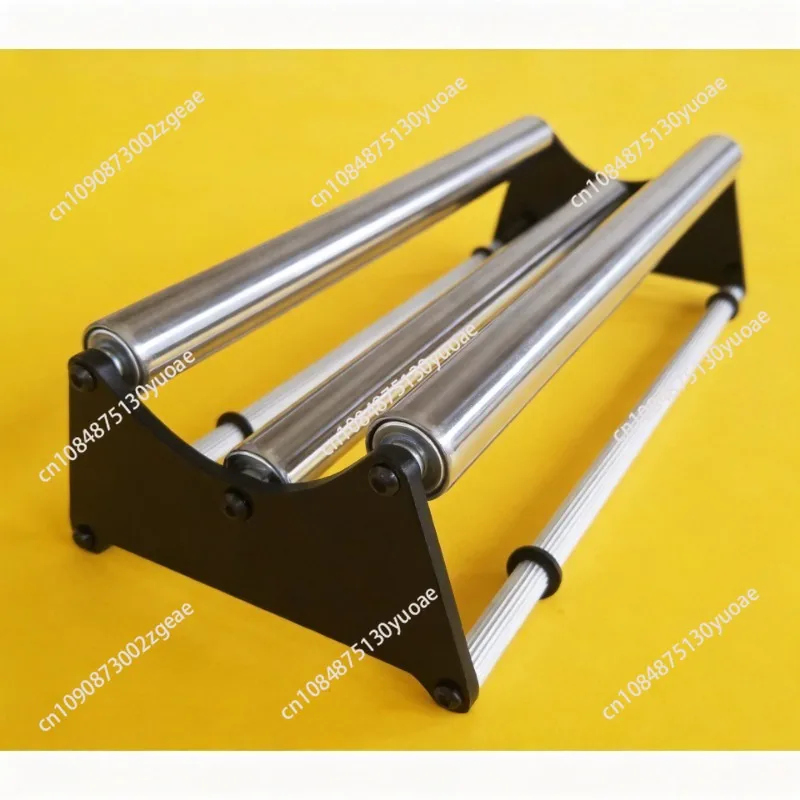 Advertising Materials Cutting Bracket Stainless Steel Tool Bed Rolling Bag Film Discharging Rack
