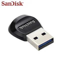 SanDisk MobileMate Lector USB 3.0 Lector de tarjetas de memoria microSD USB-A Mini lector de tarjetas TF de hasta 170 Mb/s