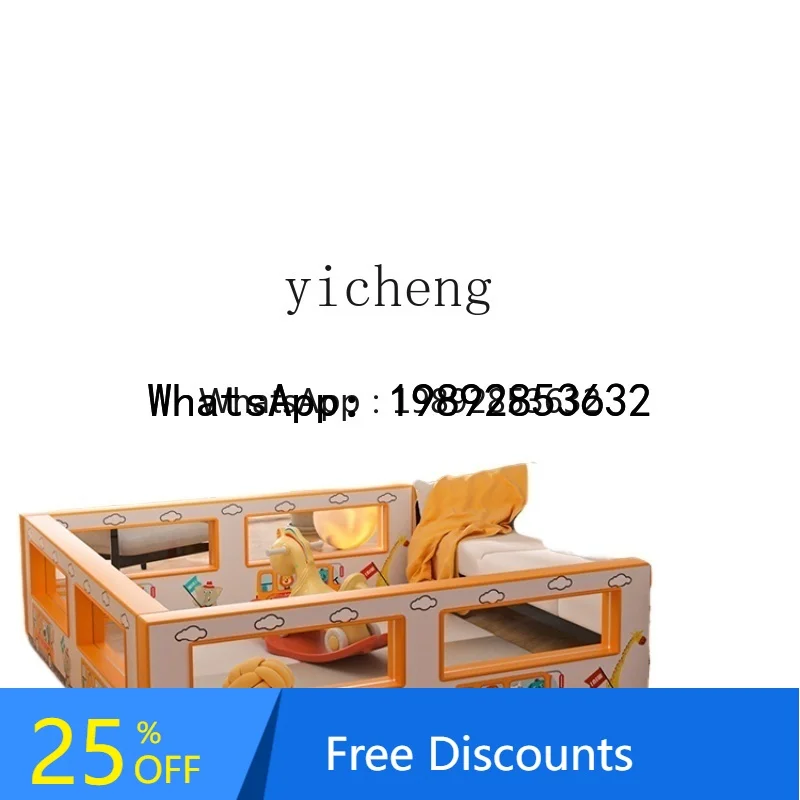 

WL Baby Game Fence Protective Grating Bed Soft Play Mat Baby Crawling Fence Ground