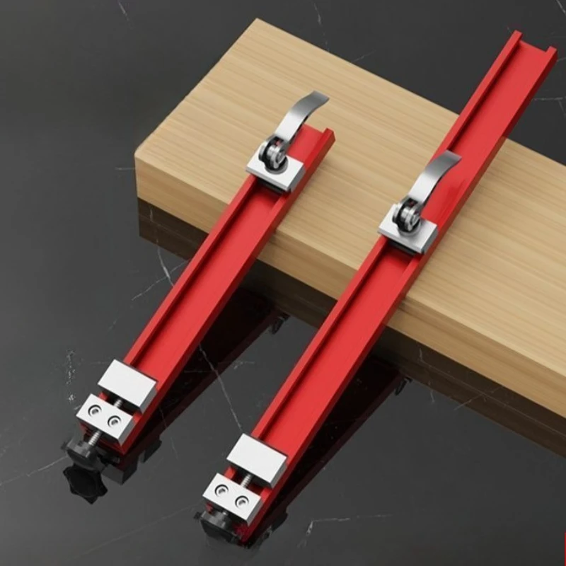 Woodworking Cutting Locator Adjustable Cutting Plate Limiter 240MM/360MM Cuttings Locator Lightweight Aluminum Alloy Locators