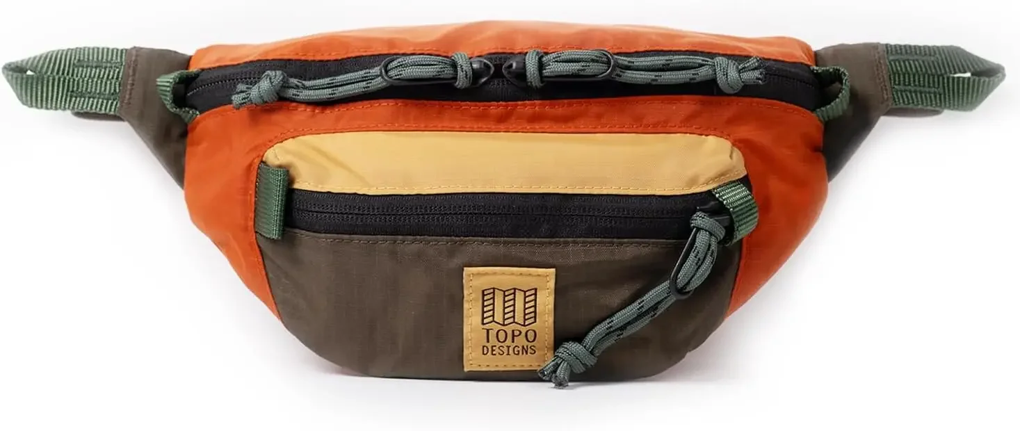 Mountain Waist Pack (Woodland/Terracotta)