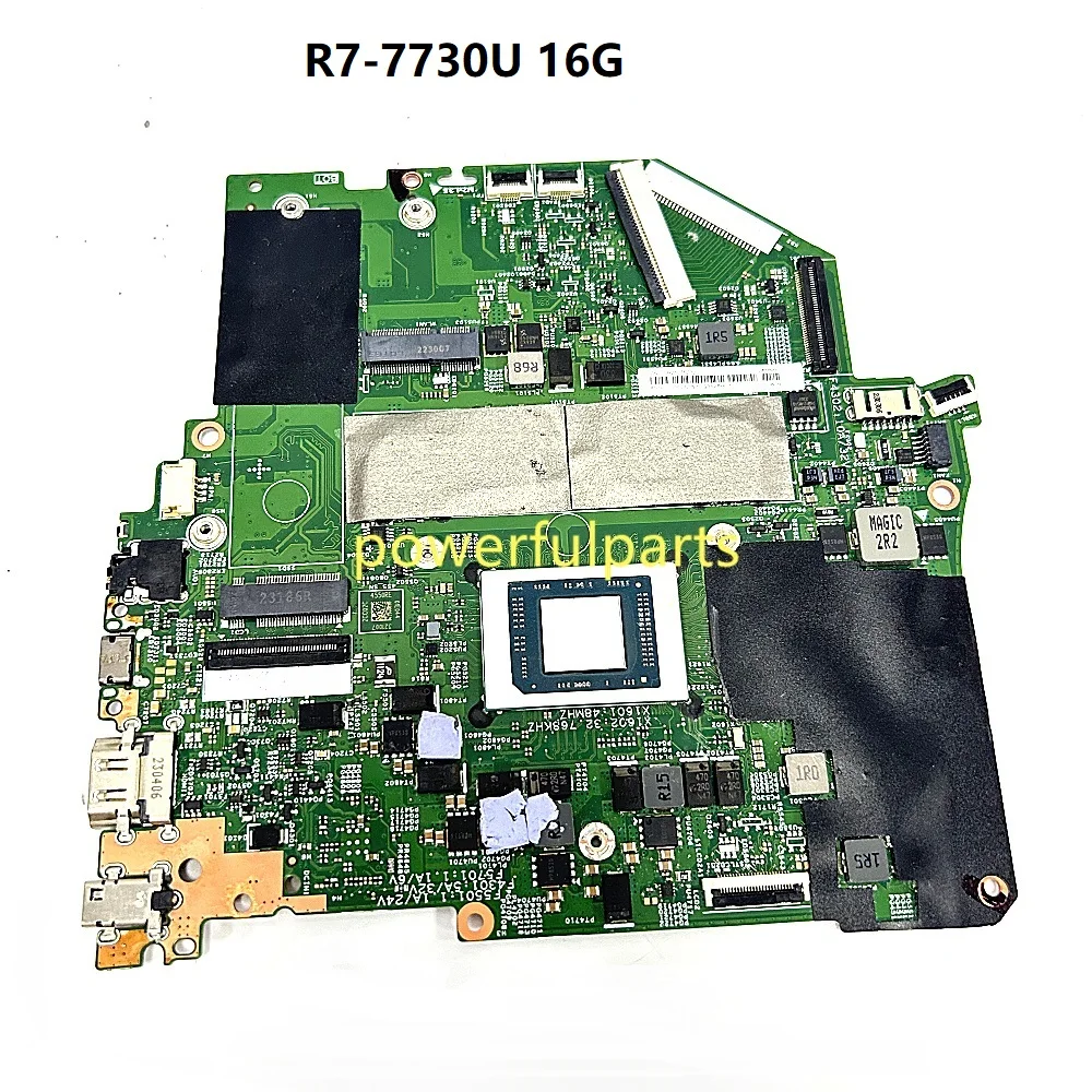 

Для Lenovo IdeaPad Flex 5 14ABR8 материнская плата 223069 -2 5B21J35232 R7-7730U 16G Ram работает идеально