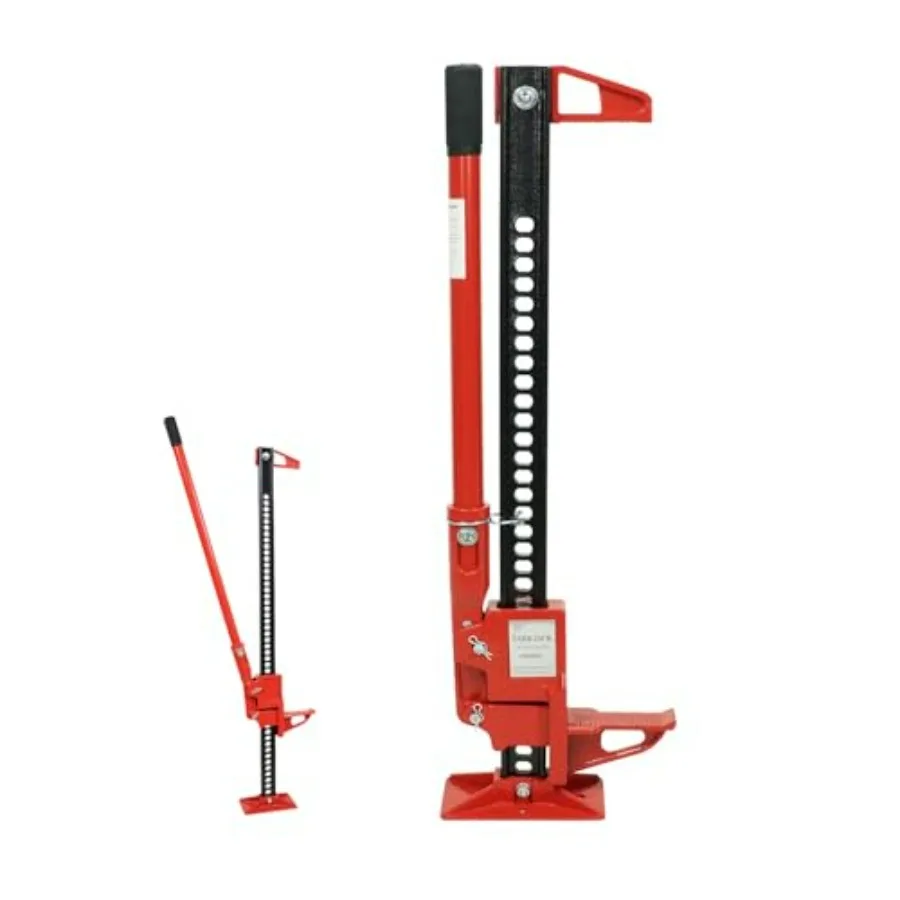 

3Ton High Lift Farm Jacks 60 Inch-6600LBS Off Road Jack, Heavy Duty Bumper Jacks, All Fit Tall Utility Farm Jack for Tractor, Tr