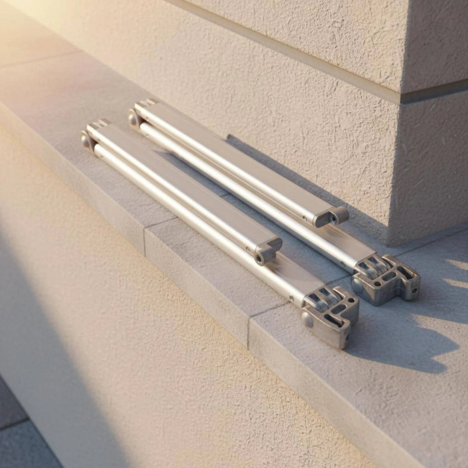 Retractable Awning Arm Aluminum Alloy Awning Arm Pair Outdoor Shade Folding Bracket Mount