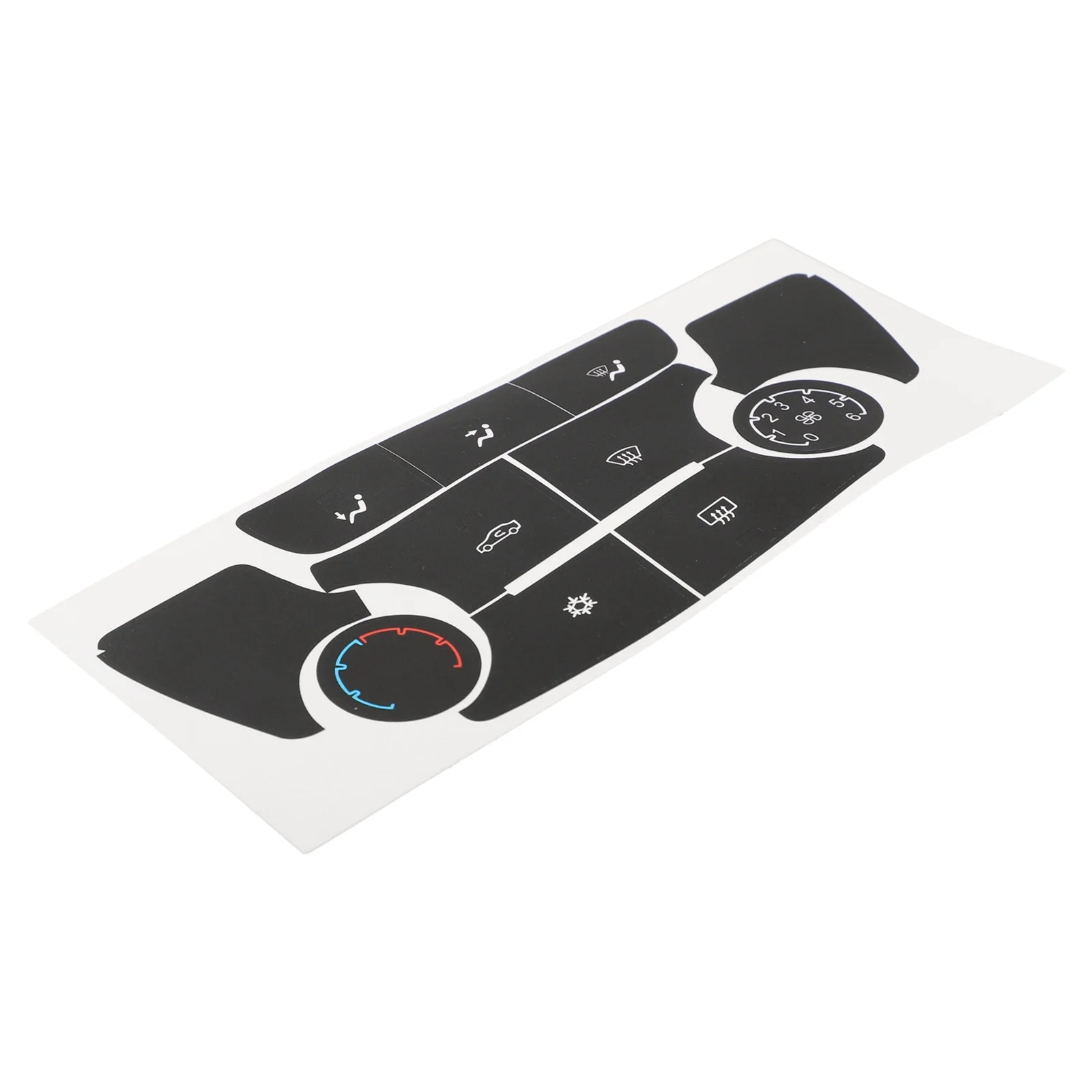 For Buick Verano A/C Button Overlay Decals Compatible with Verano and Climate Control Panels Matte PVC Material
