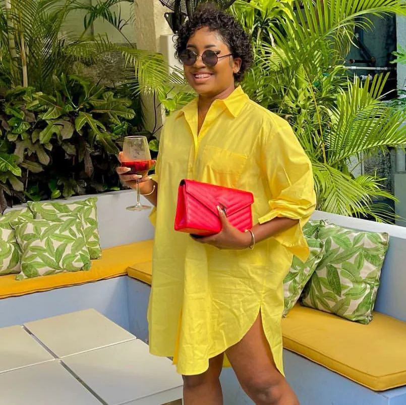 

Blouses Women Shirt Turn Down Collar Full Sleeve Mid Length Tops Y2k Streetwear Elegant Splice Shirts Casual Loose Spring 2026