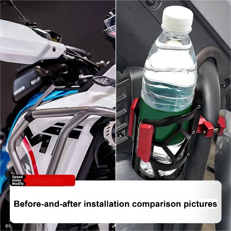 Suporte de copo para motocicleta, para honda ns150gx nwg150, montagem em barra de colisão, garrafa de água, acessórios para suporte de bebidas