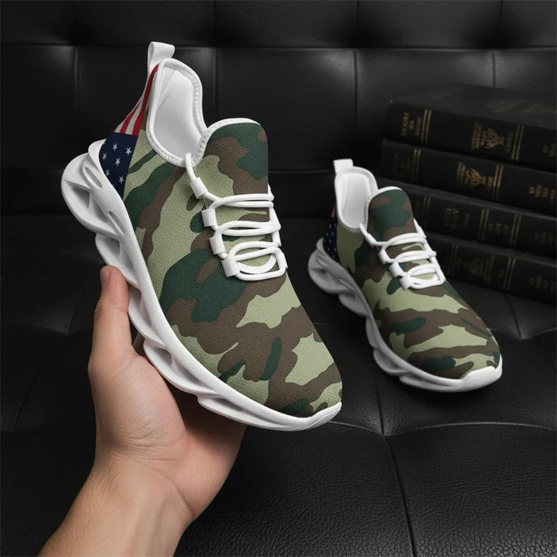 

Men's Sneakers Lightweight Non Slip Breathable Running Shoes Lace Up Men Women Sneakers Casual Fitness Exercise Sports Shoes