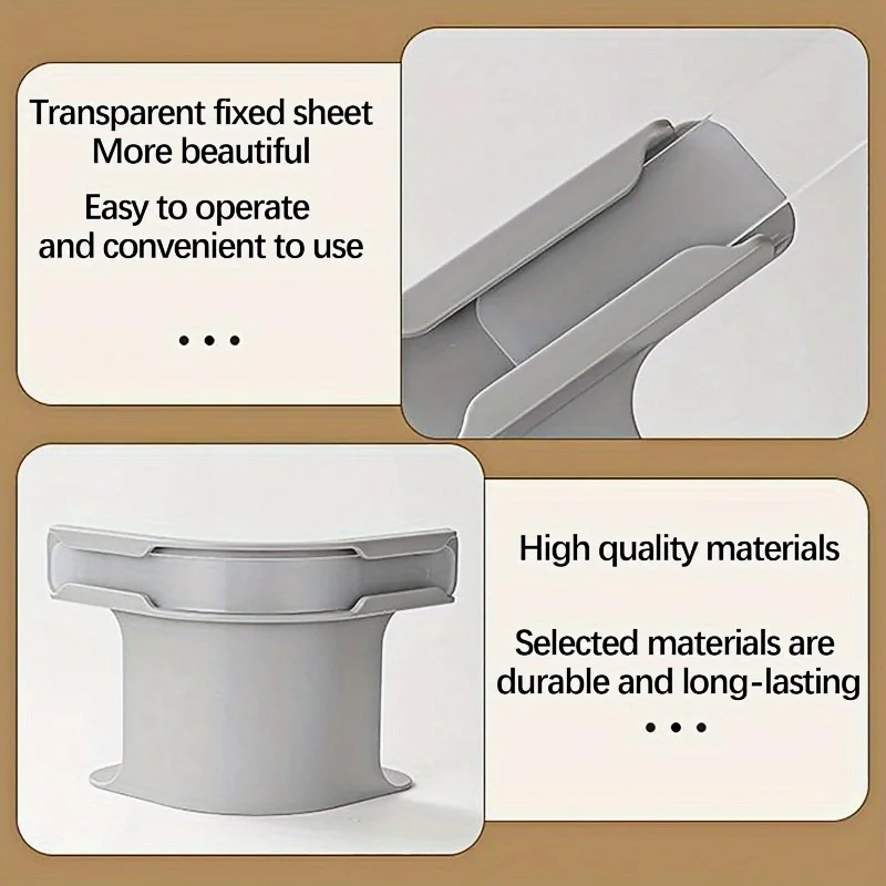 Bed Sheet Holder with Lock Strip, Anti-Slip Mattress Fastener, Safety Grip Bed Protector, Easy Install, Durable PVC Material