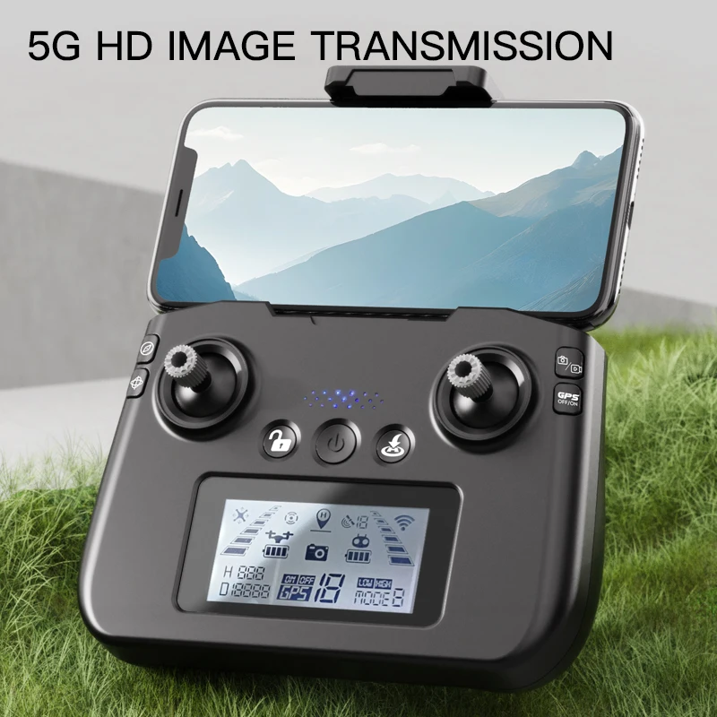 SG109 MAX2 8K GPS 드론 - 3축 짐벌 듀얼 카메라 360 °   장애물 회피 접이식 브러시리스 쿼드콥터