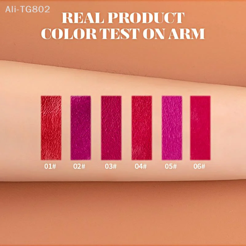 1Pc BSIMONE Rossetto Liquido Opaco Vellutato a Lunga Durata, Lucidalabbra Rosso per Donne, Non Appiccicoso, Impermeabile, Trucco Labbra di Bellezza