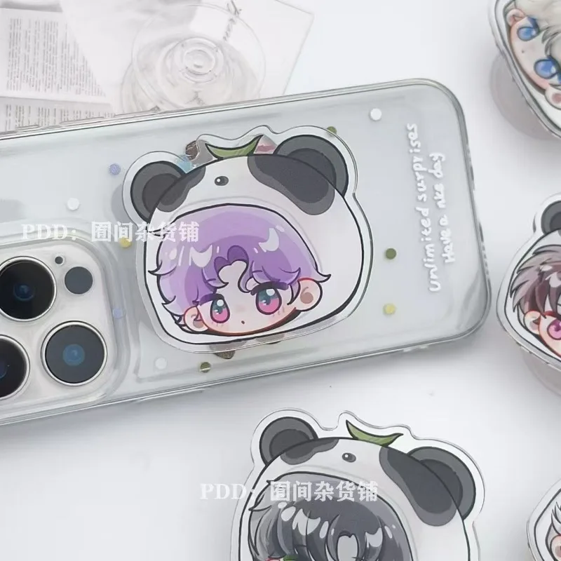 Supporto pieghevole per telefono Love and Deepspace per telefono cellulare Supporto per smartphone Supporto per cellulare Zayne Rafayel Ralayo Sylus Caleb