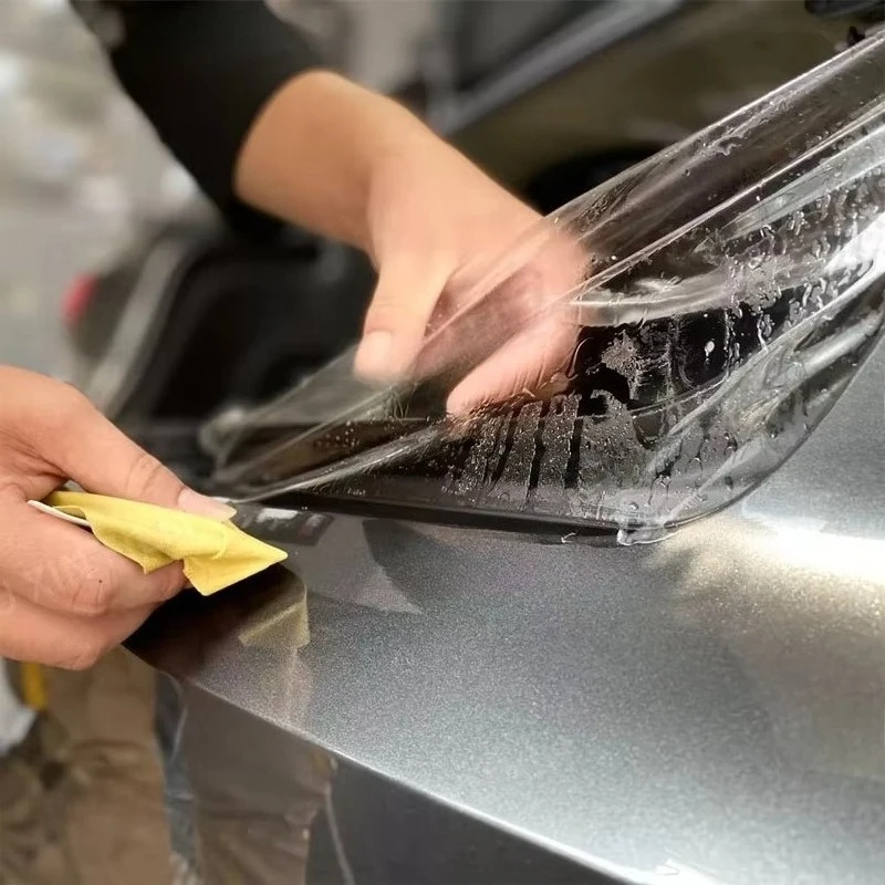 

Hydrophobic Self Healing Auto Covered Car Ppf Clear Invisible Anti Scratch Tpu Paint Protection Film