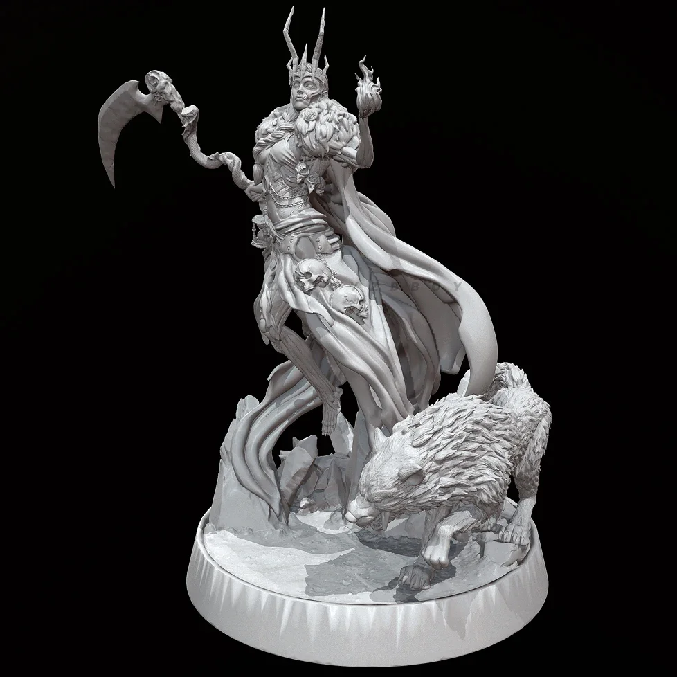 Kits de modelos de resina de 50mm, 75mm, 100mm, incoloro y autoensamblado (impresión 3D) TD-6755/3D