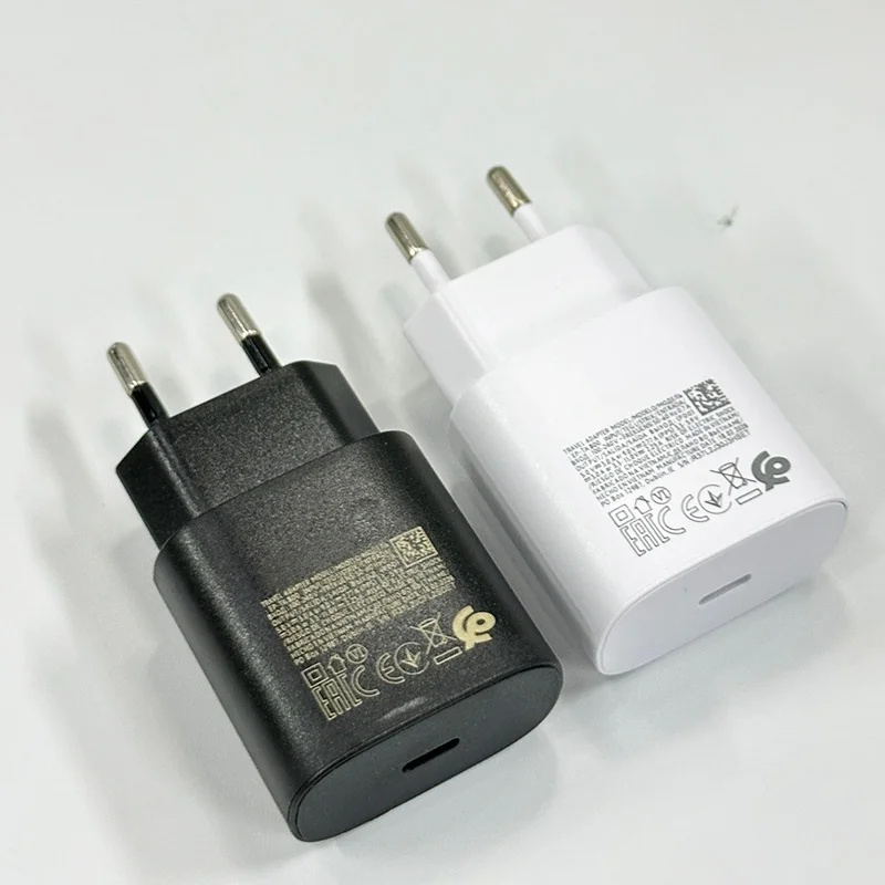 For Samsung Charger 25W Type C Fast Charge Charger 1M 1.5M 2M Cable for Galaxy S26 S25 S24 S23 S22 S21 Z Flip 8 A56 A36 A17 A35