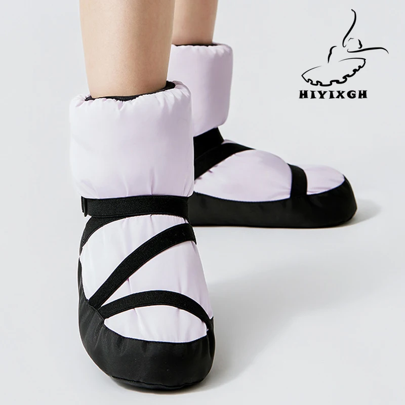 Winter Ballet Dance shoes cotton Dance boots Women Flat dancing shoes Adults soft thickened sole warm cotton Ballerina Boots