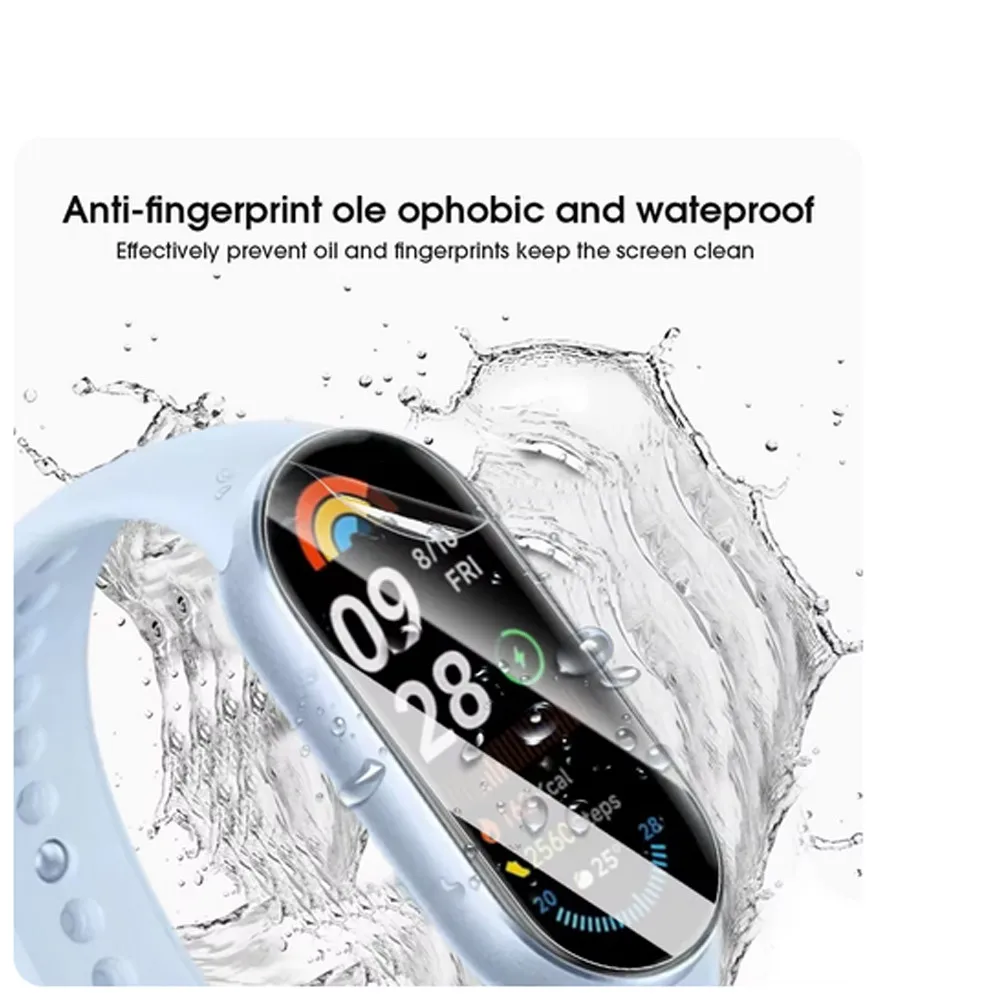Xiaomi MiBand 9 Soft TPU Film and PMMA Screen Protector For Mi Band 9