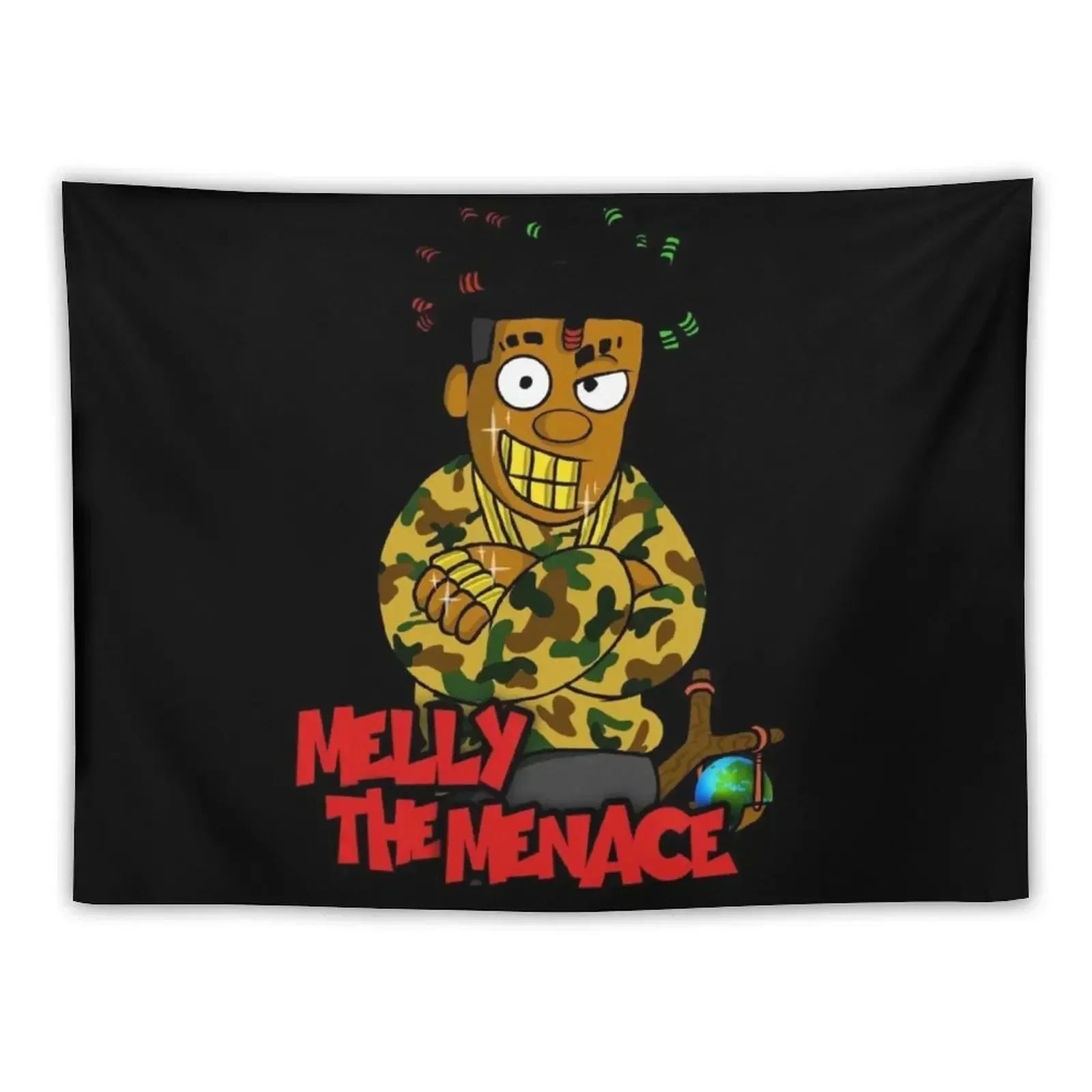 YNW Melly rapper Tapestry Decoration Pictures Room Wall Bedroom Decoration On The Wall Tapestry