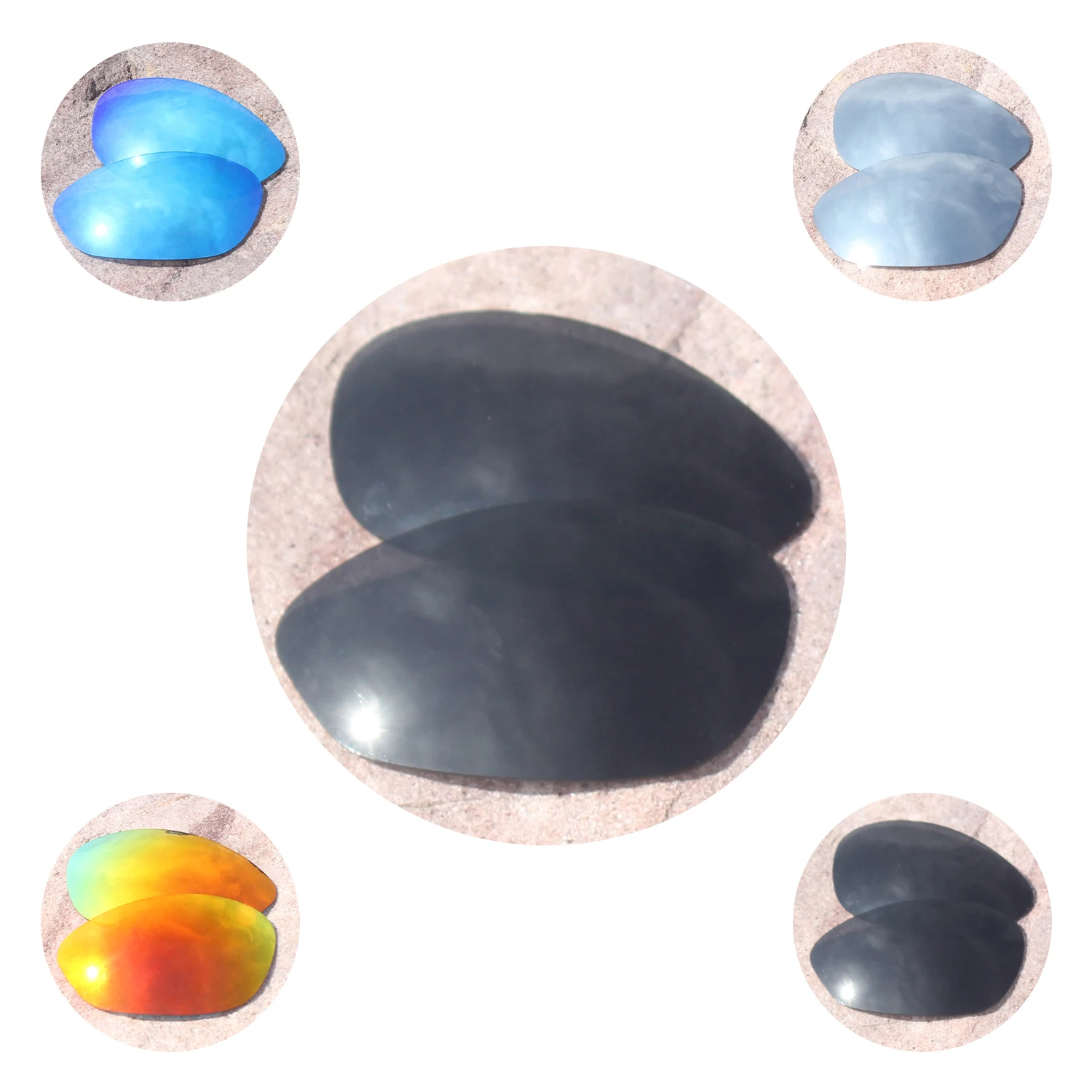 E.O.S Polarized Enhanced Replacement Lenses for Oakley Twenty XX 2000 Sunglasses - Multiple Choice