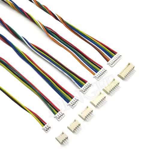 5Sets JST XH2.54 XH ZH PH 1.25mm 1.5mm 2.0mm 2.54mm Wire cable Connector 2 3 4 5 6 7 8 9 10 12 PIN male and female plug Socket - Image 2