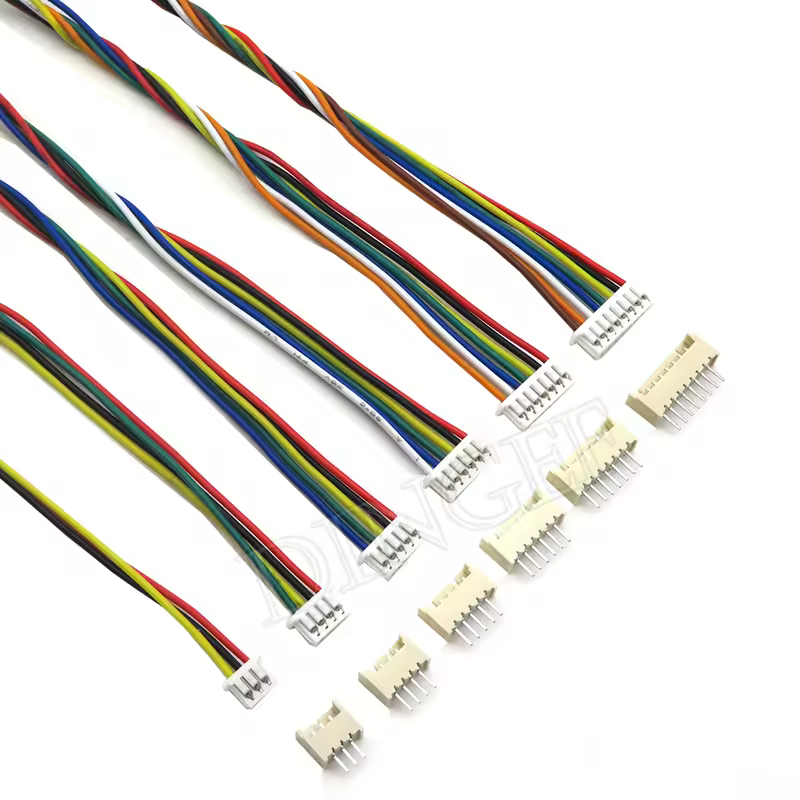 5Sets JST XH2.54 XH ZH PH 1.25mm 1.5mm 2.0mm 2.54mm Wire cable Connector 2 3 4 5 6 7 8 9 10 12 PIN male and female plug Socket - Image 2