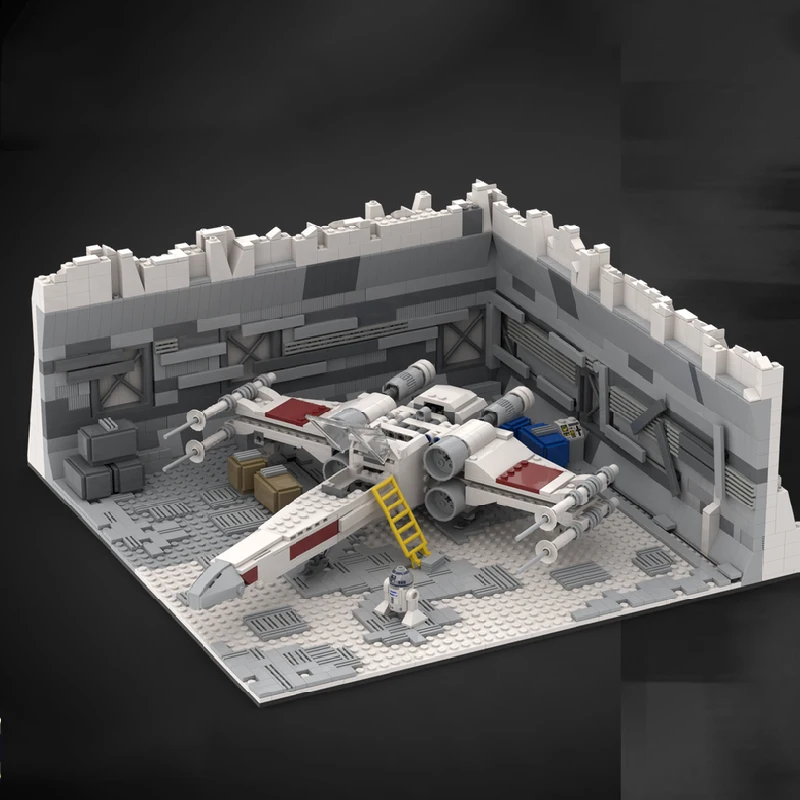 12168 Pièces Plateforme de Combat Stellaire MOC Personnalisable Blocs de Construction Modulaires Design Créatif Jouet Éducatif à Assembler Soi-même Cadeau