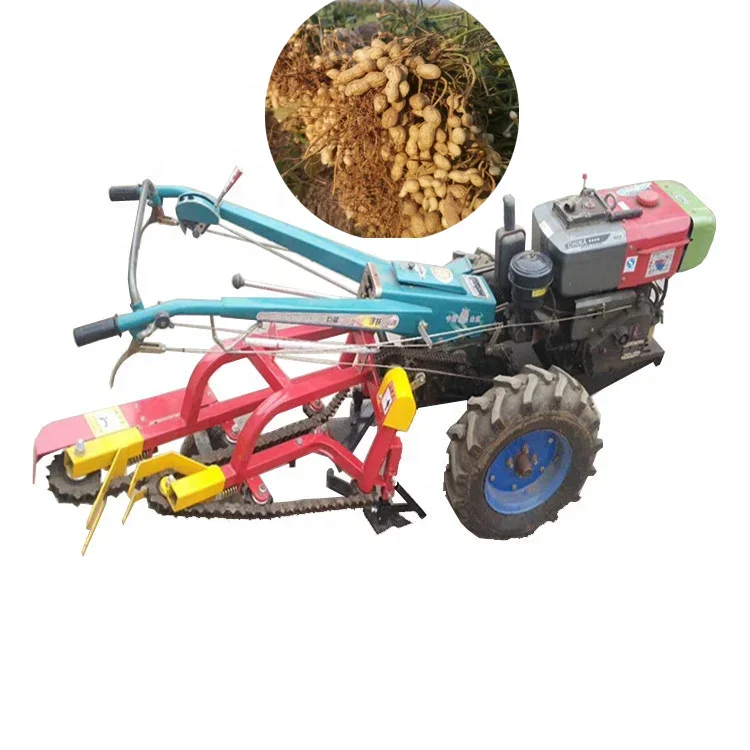 Garlic Harvester Small Potato Peanut Digger Harvesting Machine Peanut Picker Picking Machine One Row Harvester