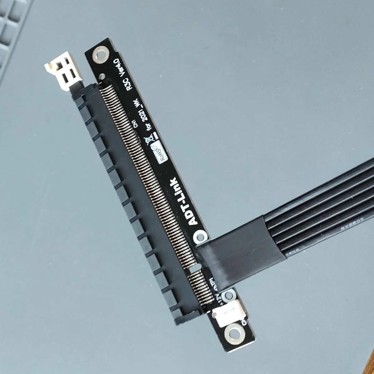 Soporte vertical para tarjeta gráfica PCI-E 16x, color negro, GPU, con PCI Express 3,0 4,0 X1 a X16, Cable elevador de extensión de 10-100CM