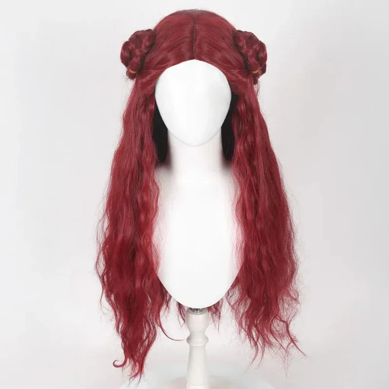 أزياء فيلم ديس التأثيرية للأطفال صعود الأحمر كلوي فستان الأميرة سترة معطف السراويل موحدة هدايا عيد الهالوين للفتيات ؛ 3