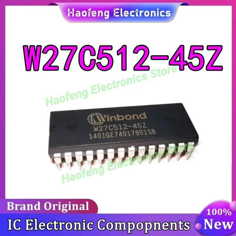 

5 шт. W27C512-45Z W27C512-45 W27C512-4 W27C512 W27C51 W27C5 W27C W27 W2 IC EEPROM 512 КБИТ ПАРАЛЛЕЛЬНО DIP-28