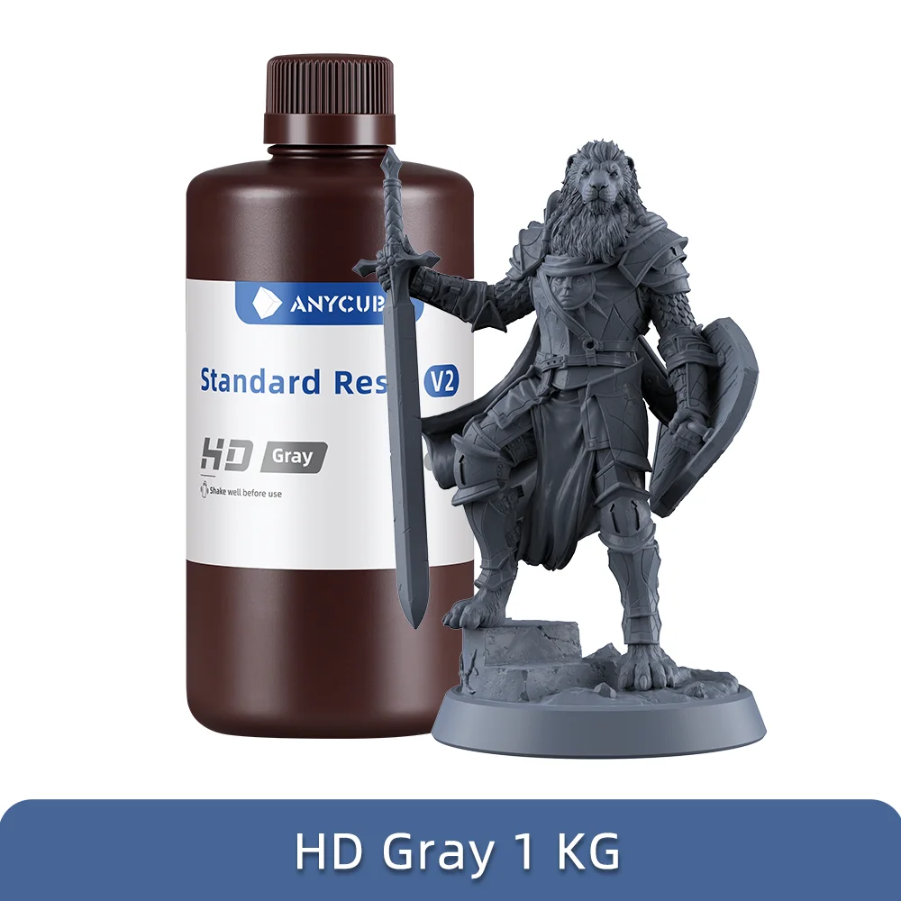 ANYCUBIC 405nm UV Standard Resin / Standard Resin V2 do drukarki LCD 3D Photon Mono M7 Żywica do druku 3D UV Sensitive Resin 1kg — zdjęcie produktu 9