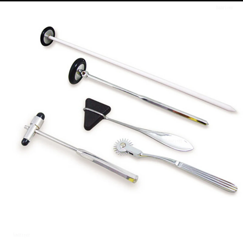 5 IN 1 Multifunction medical hammer Medical Neurological Hammer Percussor Diagnostic Medical Reflex Percussion Hammer set