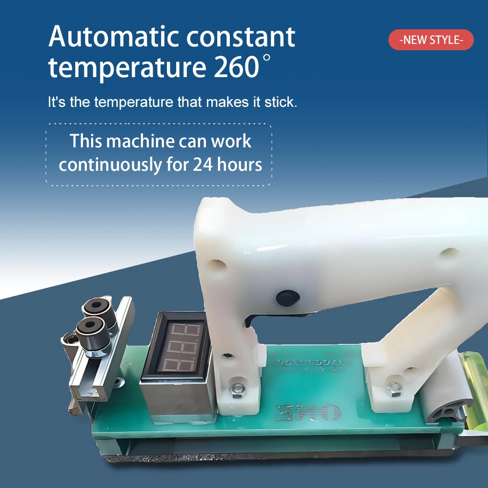 Alat Pemasang Tepian Kayu Genggam Kecil Portabel Mesin Pemasang Tepian Furnitur Mesin Pemasang Tepian Listrik Industri