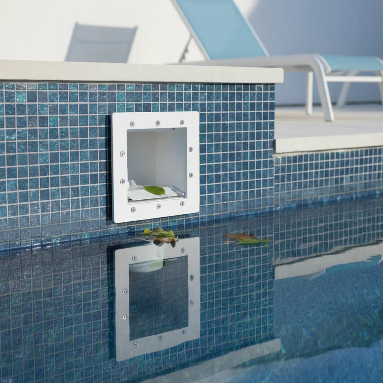 

Pool Skimmer Easy to Clean Wide Mouth Pool Skimmer Buoyant Debris Collector Continuous Cleaning
