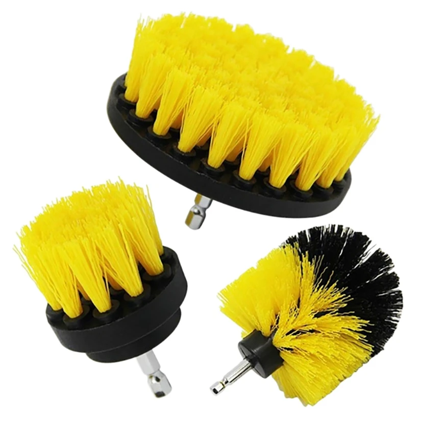 

Drill Brush Cleaner Scrubbing Brushes for Bathroom Surface Grout Tile Tub Shower Kitchen Auto Care Cleaning Tools