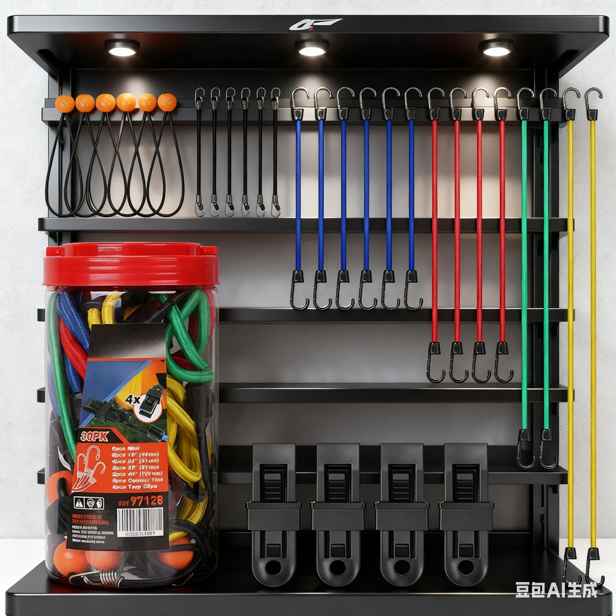 

30 шт., набор эластичных шнуров для банджи, веревка для багажа для мотоцикла, велосипеда, высокоэластичная круглая резиновая эластичная веревка, ремни для палатки