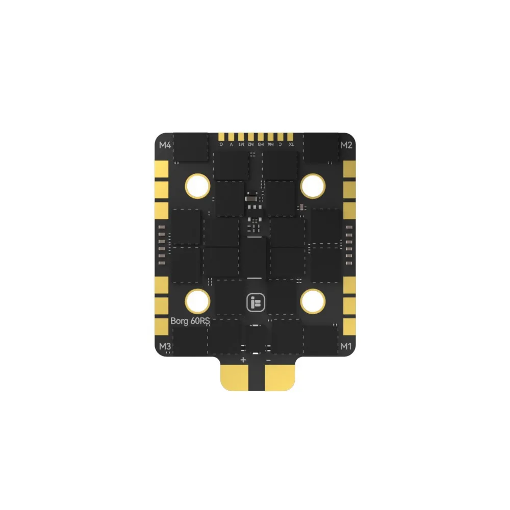 iFlight Borg Mini H7 (ICM42688P) 4-8S Flight Controller & Borg 60R/60RS 4in1 60A  ESC  for RC FPV Racing Drone gallery 4