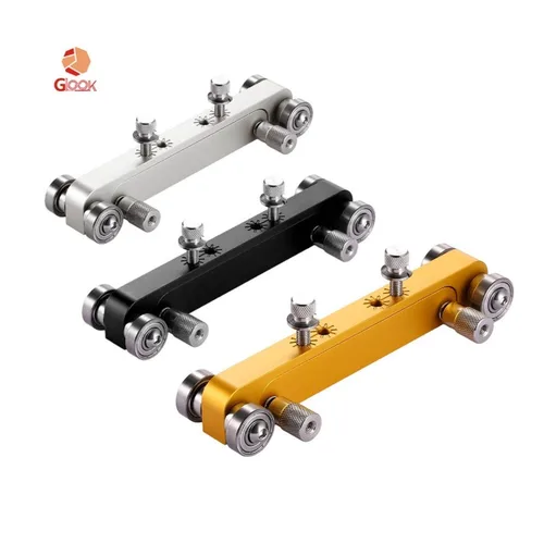 Imagen 1 del producto Lijadora de tuercas de sillín de puente de guitarra, herramienta de mantenimiento de amoladora de lijado para bajo, guitarra eléctrica acústica, instrumentos de precisión compactos