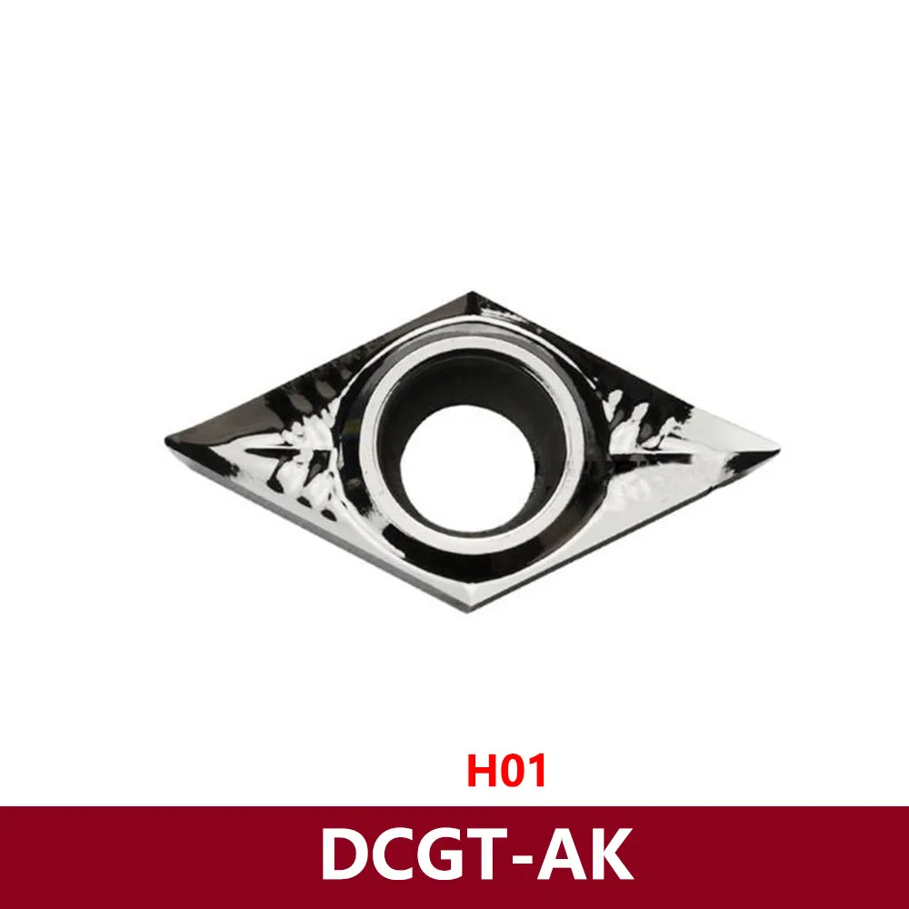 

Original DCGT070202 DCGT11T302 DCGT11T304 DCGT11T308 AK H01 Carbide Inserts CNC DCGT 11T304 DCGT11T3 DCGT0702 CNC Tools Cutter