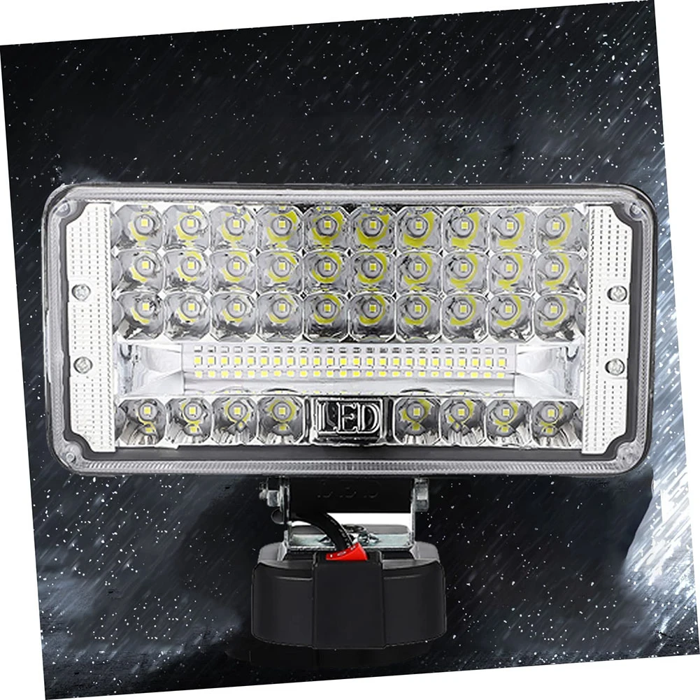 ABLJ LED 屋外作業灯トーチ USB 電源銀行懐中電灯リチウム電池ランプ用