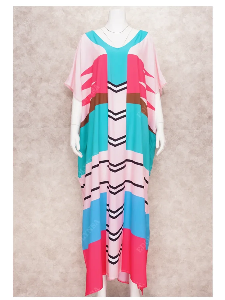 طويل شاطئ التستر للنساء ، المتضخم ثوب السباحة ، شاطئ السباحة التستر ، صيدا رداء زائد فستان الشاطئ ، قفطان Q1212