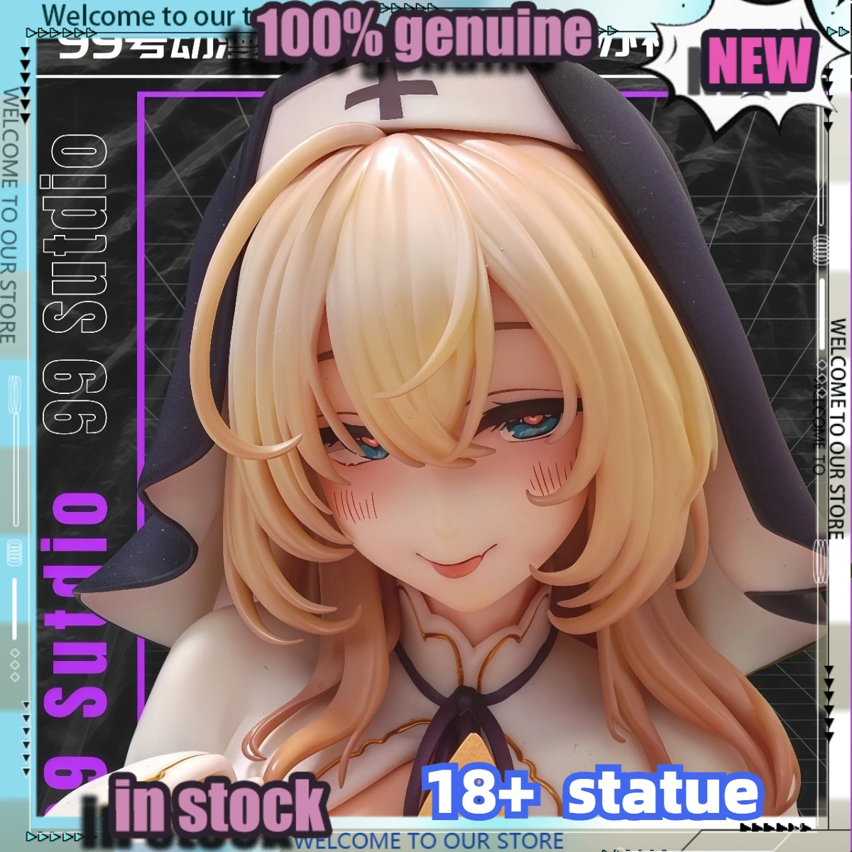 

In Stock Beautiful Girl Figure Nun Anime Collectible Model Who Forgives Everything Statue Desktop Decoration Adult Collect Toys