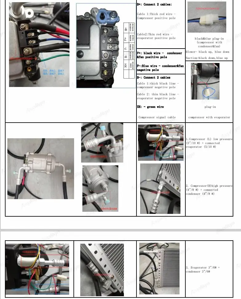 Treeligo 2025 Universal 12V Air Conditioner Underdash  Electric Cooling AC Unit fit Car Automotive SUV Truck Camper Van Boat New