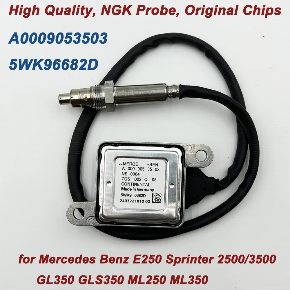 

A0009053503 0009053503 For NGK Probe High Quality Chip 5WK96682D Nox Sensor For Mercedes Benz W164 W166 X164 X66 Sprinter GL350