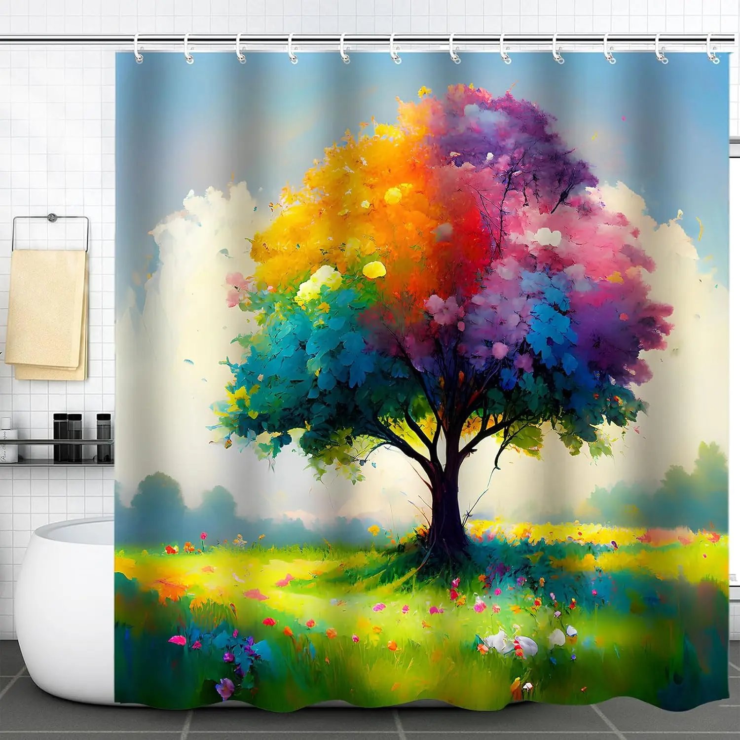 

Набор занавесок для душа в ванной с изображением динозавра, забавная занавеска для душа с динозавром для детей, водоотталкивающая ткань, занавески для душа с